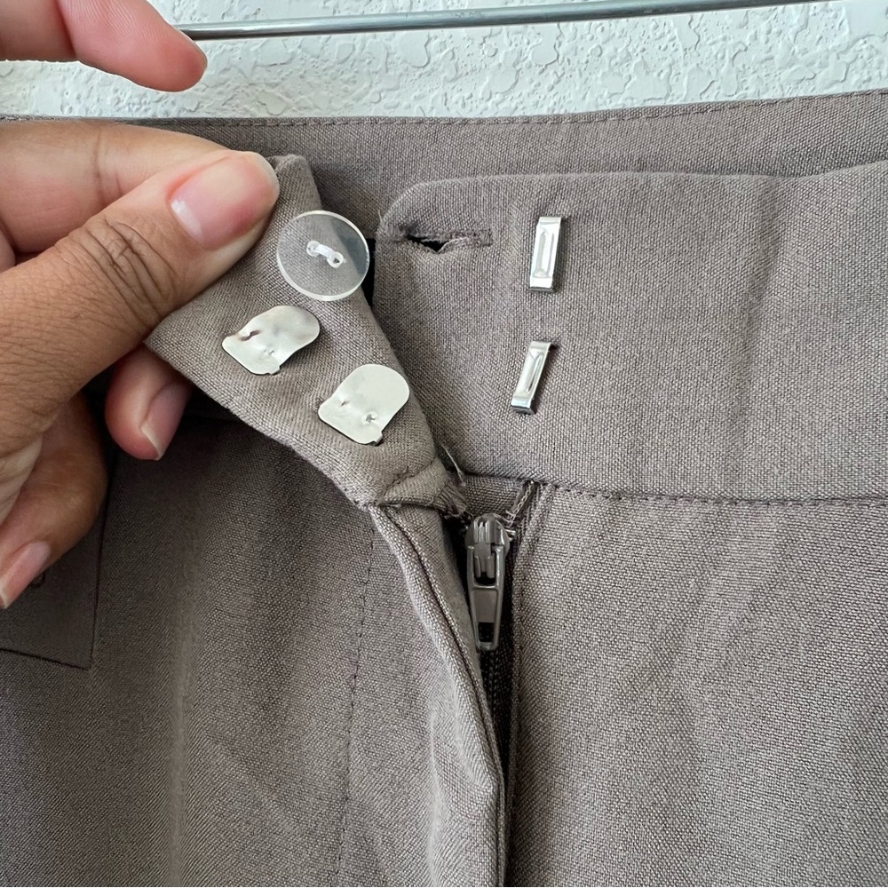89th & Madison Beige Wide Leg Slacks - Picture 4 of 5